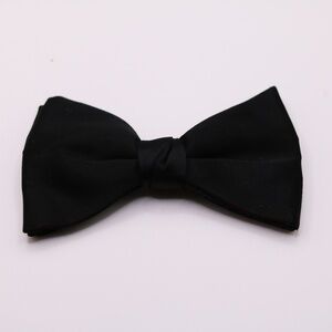 Vintage Satin Bow Tie clip on